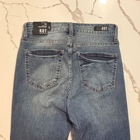 Kut from the Kloth | NWT Women’s MIA Fab Ab Toothpick Skinny Jeans Blue Denim - Picture 4 of 11
